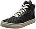 Diesel Men's V S-Spaark Mid Woven Fashion Sneaker, Black/Castlerock, 11 M US
