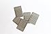 Metronic Marking Tags-Price Paper tag, Pack of 1000 (Silver Two Part FBA)