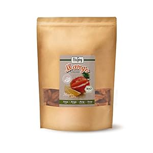 Biojoy BIO-Mango, gedroogd, ongezoet en vrij van zwavel (1 kg)