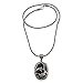 NOVICA Artisan Onyx Pendant Necklace Bird Themed and Sterling Silver from India Black Indonesia Nature Animal Floral Leaf Tree Birthstone [19.75 in L 2 mm W Pendant(s) 2.6 in H x 1.4 in W x 0.3 in D]