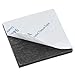 PORTOWN 100 Pack Square Double Sided Foam Tape Strong Pad Mounting Adhesive,Black
