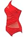 Saslax Inspired Fashion Figures Jena OTS One Piece Maillot Mesh Swimsuit