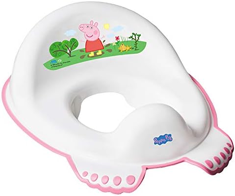 Toilet Traning Seat Toddler Boy Girl Potty Safe ANTI-SLIP Trainer (Peppa Pig Pink)