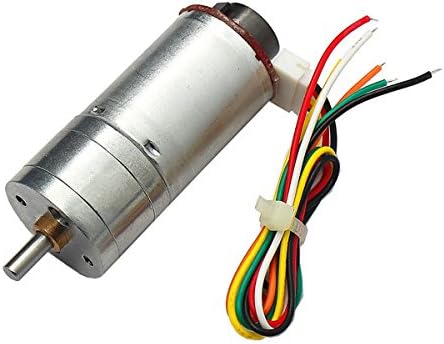 CoCocina CHIHAI Motor 6V 100/210/300RPM Encoder Motor GM25-370 DC Gear Motor - 100RPM