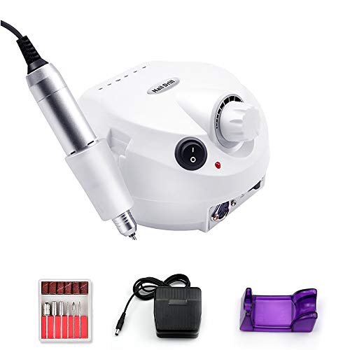 WODT 35000RPM Electric Nail Drill Machine Manicure Drills Accessory Pedicure Kit Salon Care Polishers