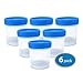 Urine Specimen Collection Cups with Lids, 90ml (6 Pack)