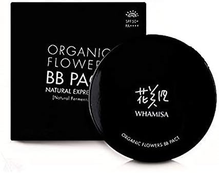 Whamisa Organic BB PACT - Natural Expression, #21 Pink Beige | SPF50+, PA++++ | Sunscreen, , Anti- | BDIH Certified, Excellent from Dermatest |