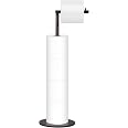 thumbnail image 2 of Free Standing Toilet Paper Holder Stand - Holds 5 Rolls With Oil Rubbed Bronze Finish 2 of 9