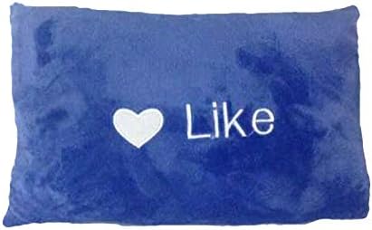 KSBRO Emoji Letter Language OMG LOL Emotion Stuffed Plush Cushion Throw Pillow Decorative Pillow Birthday Christmas Gift (Like)