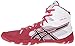 ASICS Men's Cael V7.0 Wrestling Shoe, True Red/Black/White, 7.5 M US