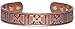 Thunderbird Solid Copper Phoenix Magnetic Therapy Celtic Cuff Bracelet 2000 Gauss Each Magnet