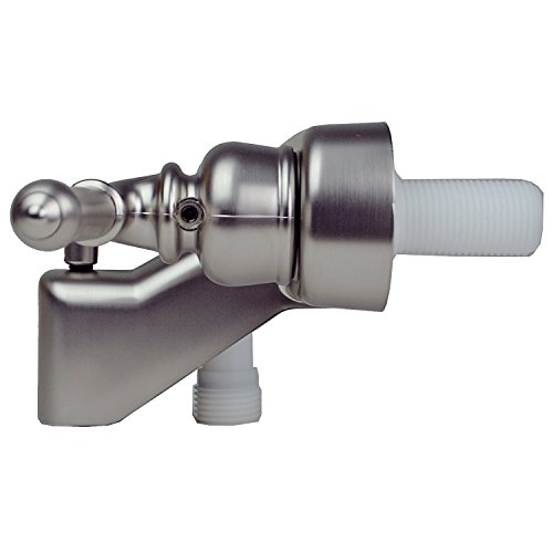 Builders Shoppe 3210BN/4120BN RV/Motorhome Replacement Non-Metallic Two Handle Tub Shower Faucet Valve Diverter with Matching Hand Held Shower Set Brushed Nickel Finish