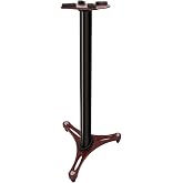 Ultimate Support MS-90-36 MS Series 36" Column Monitor Stands- Black/Red