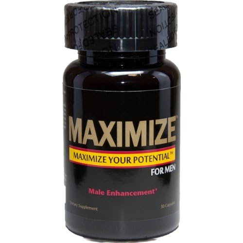 Male Enhancement - Maximize Penis Enlargement Pills, Energy, Physical Performance Natural 850mg 30 Day Supply image
