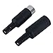 uxcell Pair Black DIN 8 Pin Female + Male Adapter Socket Audio AV Connector