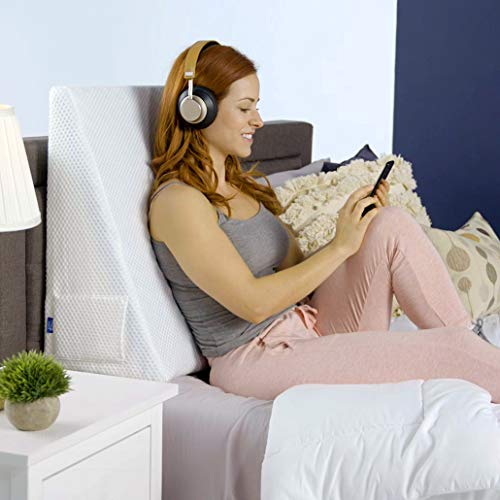 LUXELIFT Wedge Pillow for Sleeping Adjustable Height Foam Wedge for