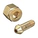 CGA-300 Nut & 2" Nipple, Regulator Inlet Fittings (Commercial Acetylene)