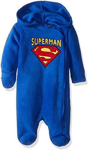 Warner Brothers Baby Boys  Superman Outerwear Pram, Blue, 0-3 Months