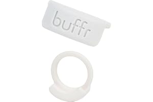 BUFFR Smart Ring Protector – Silicone Ring Guards Compatible with Oura, Ultrahuman, RingConn & More Bands – Slim Fit, Sensor-Friendly Smart Ring Cover for Workout, Work & Daily Wear (Sizes 4 to 14)