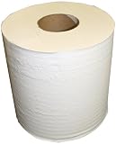 Berk Wiper CPRT-7200-ECONO Center-Pull Sanitary Paper 2-Ply Towel, 9" Length x 7-1/2" Width, White (Case of 6 Rolls)