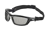 Elvex WELGG50 AirSpecs Steel Mesh Lens, Black