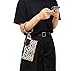 LATEEFAH Wristlet Keychain Keyring Bracelet Bangle - Round Circle Key Ring Bracelet Leather Tassel Bracelet Holder For Women Girls