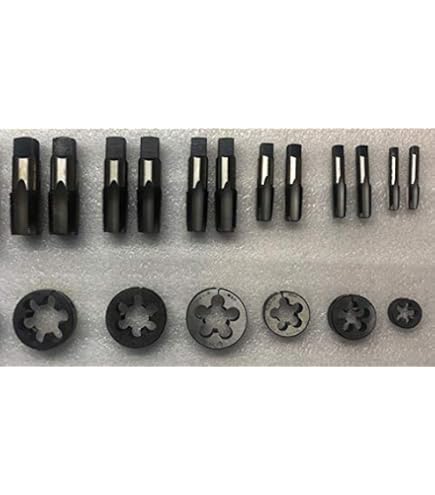 Bach 1810G トランペット用 ヘビーボトム バルブキャップ 金メッキ（GP） ｜イケベ楽器店オンラインストア BSP/BSPP (英国標準パイプ) タップ&amp;ダイセット - 18ピース