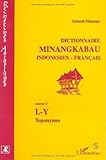 Dictionnaire minangkabau, indonesien, français (Cahier d'Archipel) by 