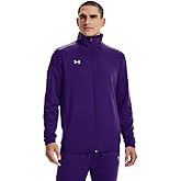Under Armour Command Mens Warm-up Full Zip 2XL Purple-white
