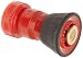 Dixon Valve FNB150NST Thermoplastic Fire Equipment, Fog Nozzle with Bumper, 1-1/2" NST (NH) - Red primary