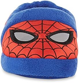 Marvel Spider-Man Toddler Boys' Red and Blue Slippers