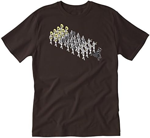 Tshirt Laundry Star Wars Imperial Marching Band Tshirt M Brown