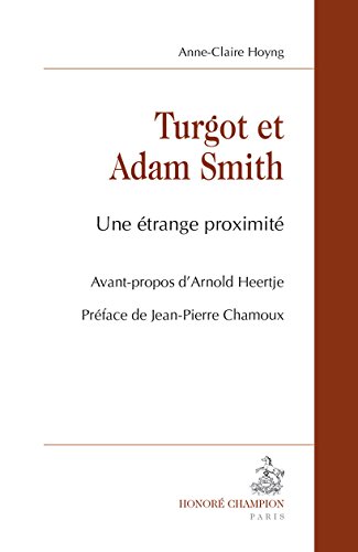 Turgot et Adam Smith