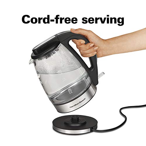 Hamilton Beach 40864 Electric Tea Kettle, Water Boiler & Heater