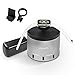 Alxum 4 Port USB Charger for Apple Watch & Smartphone, 36W USB Charging Station with iWatch Phone Holder Charger Stand for iPhone Xs Max,X,XR,8,7,6, iWatch 4,3,2,1, iPad[nightstand Organizer], Grey