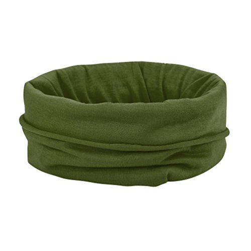 image for FDelinK Bandana Neck Gaiter Headwear Headband Elastic Seamless Multifu