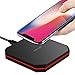 Prefer Green Fast Wireless Charging Pad 10W with Anti-slip Rubber for iPhone X, iPhone 8/8 Plus, Samsung Galaxy Note 8/S8/S8 Plus, S7/S7 Edge and Qi-Enabled Devices (AC Adapter Not Included)