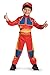 Disguise Cars 3 Lightning McQueen Deluxe Toddler Costume, Red, Small (2T)
