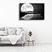 STARTONIGHT Canvas Wall Art Full Moon Water Reflection, Sky Framed Wall Decor 32