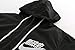 CLANMILUMS Men's Drawstring Hooded Lightweight Sports Jacket Windproof Windbreaker (Large, Black)