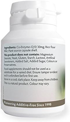 Coenzyme Q10 (CoQ10) 30mg x 90 Capsules (No Magnesium Stearate), 90 count (Pack of 1) - Image 3