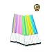 20 Count Party Long Thin Cake Candles Metallic Birthday Candles in Holders for Birthday Cakes Decorations, Rainbow