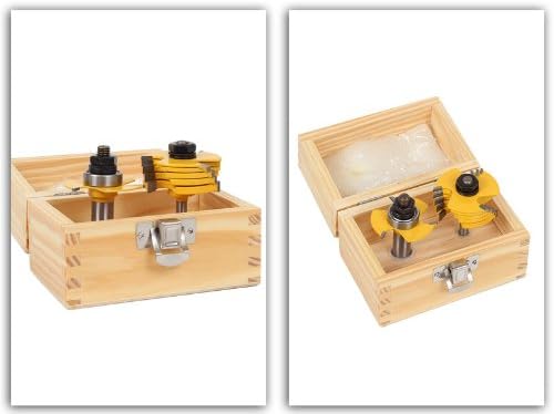 Yonico 14700 - Slot Cutter Router Bit Set, Slot Sizes: 1/16", 3/32", 1/8", 5/32", 3/16" & 1/4" - 1/2" Shank - Image 4
