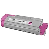 Speedy Inks Compatible Toner Cartridge Replacement for Okidata 44315302 (Magenta)