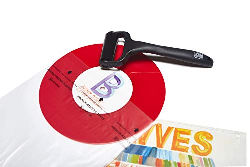 Big Fudge Record Pal, Vinyl Roller Cleaner. Black Vinyl Record Cleaner in Gift Pack. Silicone Lint Roller for LP Records, Anti-Static Record Duster. - Thumbnail 2
