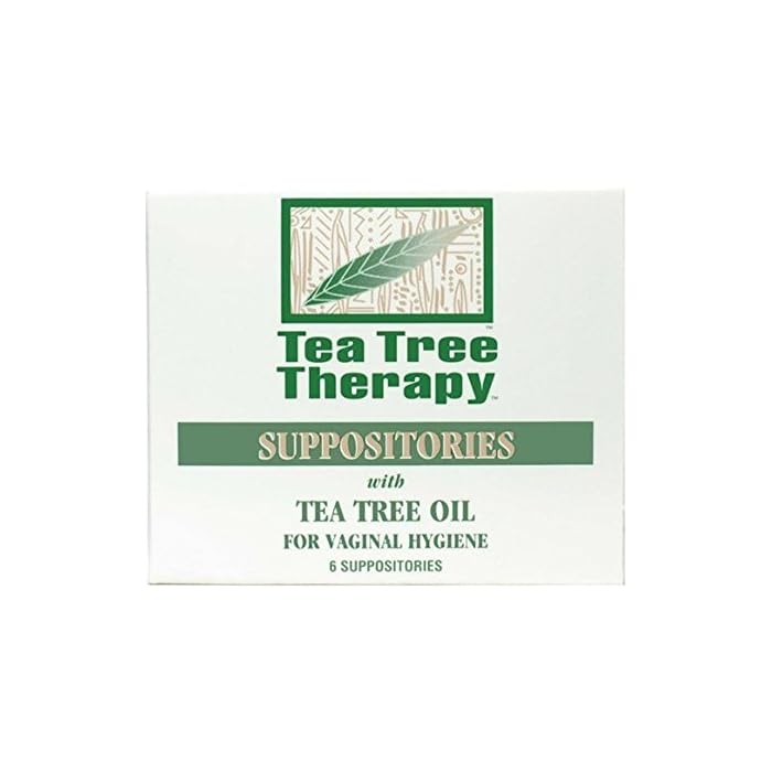 Tea Tree Suppository Tea Tree Therapy, 6 Count