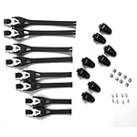 Fox Racing Buckle Kit for Comp5/F3 Boots - Black/Grey