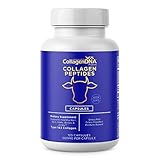 CollagenDNA Premium Collagen Peptide Capsules from Grass Fed Beef - 120 Count Unflavored, Odorless and Easy to Swallow Hydrolyzed Protein Peptides (30 Servings, Beef Collagen)