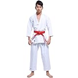 Wesing Karate Kumite Gi Unisex Karate Uniform with