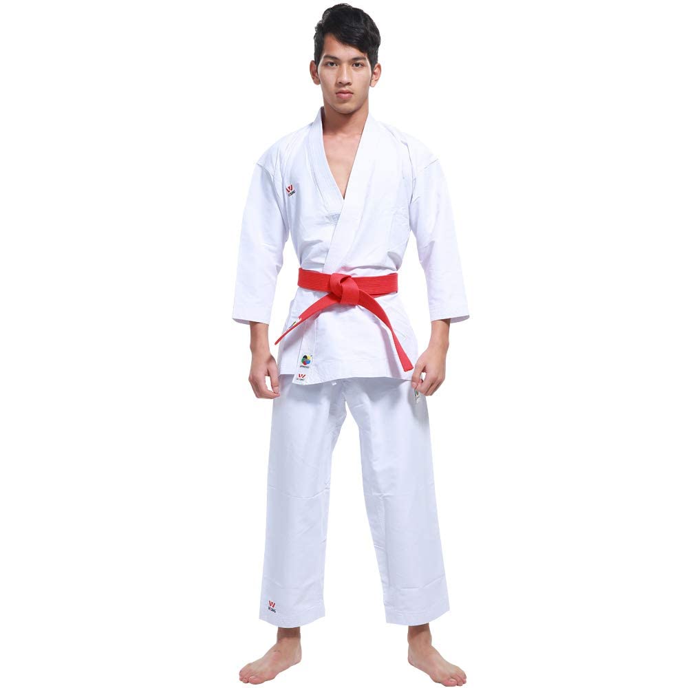 Wesing Karate Kumite Gi Unisex Karate Uniform with